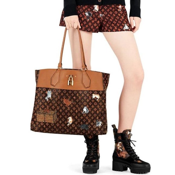 ❌SOLD❌ Louis Vuitton Catogram City Steamer XXL bag - Picture 6 of 16